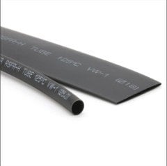 25,4 mm Isı İle Daralan Makaron Siyah