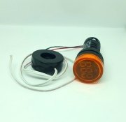 Led Göstergeli Ampermetre 22mm